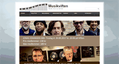 Desktop Screenshot of musikviften.dk